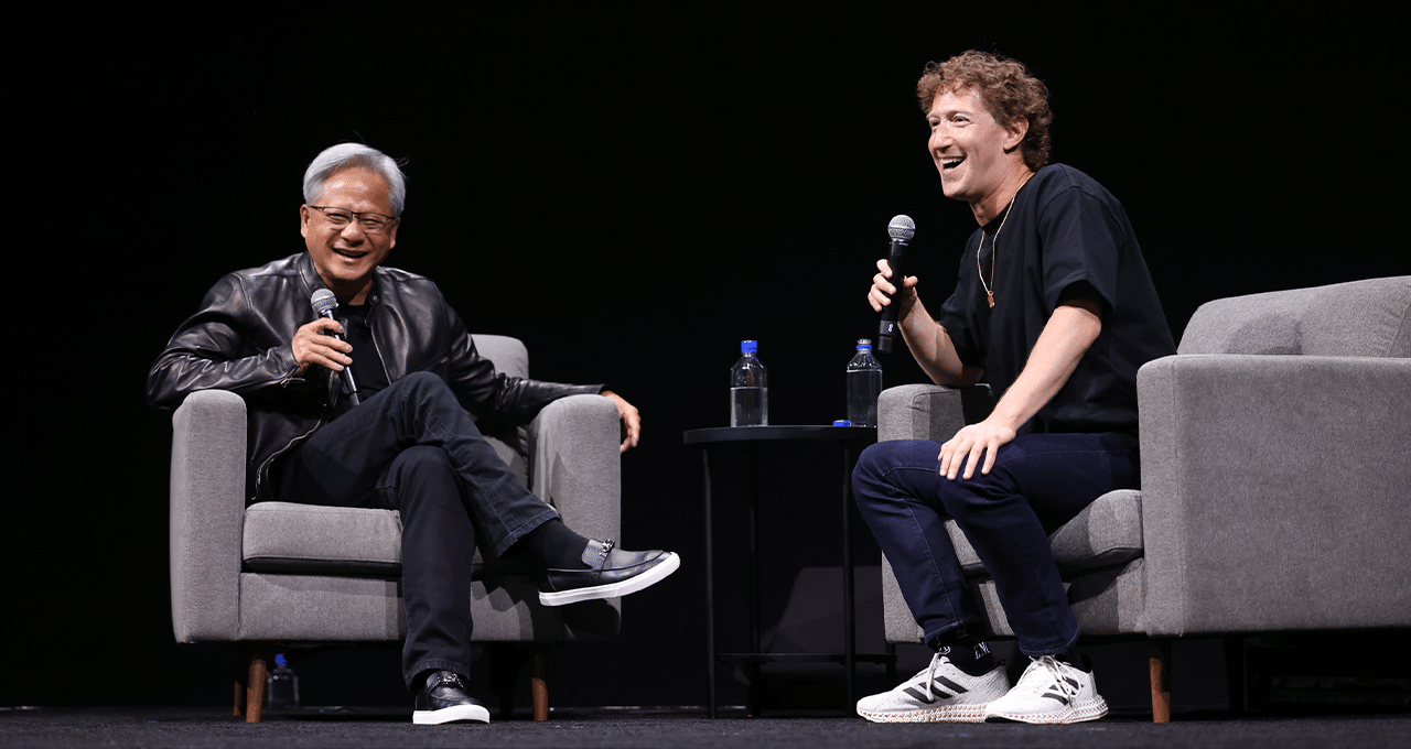 Creators to Have Personalized AI Assistants, Meta CEO Mark Zuckerberg Tells NVIDIA CEO Jensen Huang