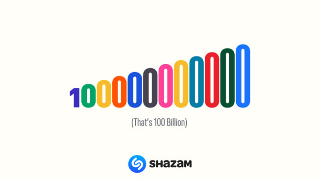 Shazam hits 100 billion song recognitions