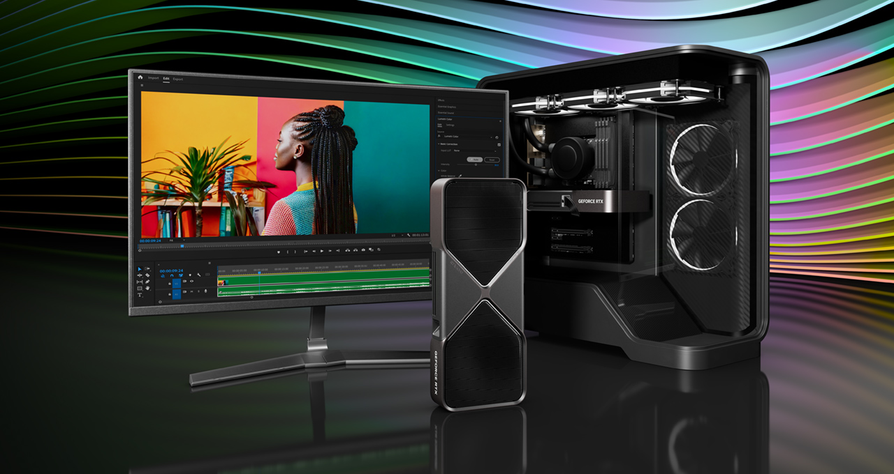 Lights, Camera, Action: New NVIDIA Broadcast AI Features Now Streaming With GeForce RTX 50 Series GPUs